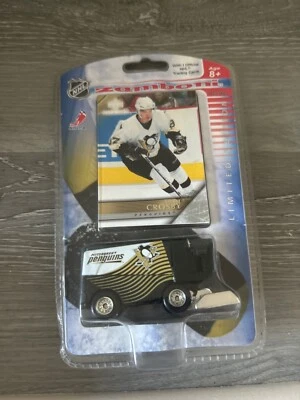 NHL Zamboni Sidney Crosby Pittsburgh Penguins con baraja superior de cartas coleccionables. 2006 Foto 1 de 3