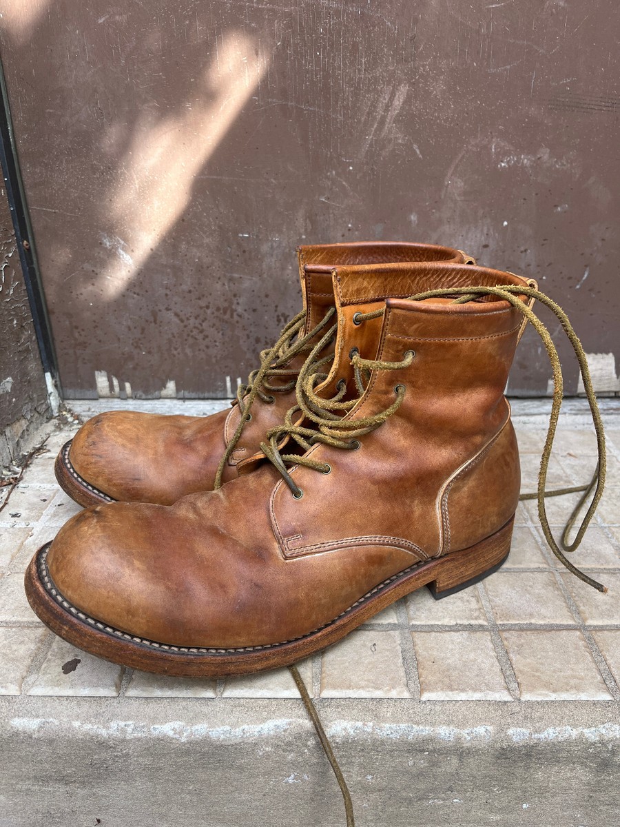 GUIDI LACED UP BOOTS SIZE41 995