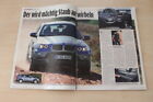 Auto Bild 24807) BMW X5 3.0d E70 mit 235PS im ersten Fahrbericht auf 3 Seiten