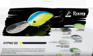 Herakles crankbait Hypno DD Floating 63mm 20,5 gr spinning luccio, bass, persico - Picture 1 of 2