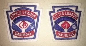 Little League Baseball Patch Set - Lot of 2 Patches - Picture 1 of 2