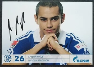 2765 Mimoun Azaouagh FC Schalke 04 2007/08 Autogrammkarte original signiert - Picture 1 of 1
