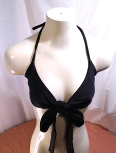 Top de bikini negro para damas Swim2 - Top pequeño solo nuevo sin etiquetas - Imagen 1 de 11