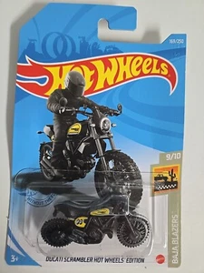 Ducati Scrambler Hot Wheels Edition Baja Blazers motocicleta - en tarjeta - Imagen 1 de 4