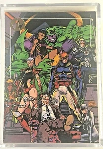 WILDCATS JIM LEE KOMPLETTER SATZ MIT 100 COMICKARTEN VERDECKTE ACTIONTEAMS 1993 NM - Bild 1 von 3