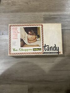 Vintage Tandy The Shopper Leather Craft Kit  Complete Set, Brand New