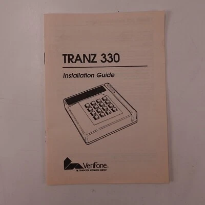 VeriFone Tranz 330 Installation Guide - Image 1 of 3