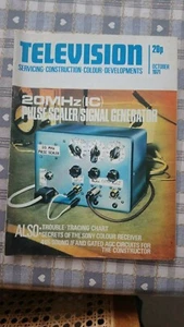 TELEVISION MAGAZINE October 1971 - Picture 1 of 1