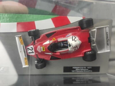 Altaya Die Cast F1 Ferrari 312 T2 #21 Gilles Villeneuve Canada GP 1977 1/43 - Immagine 1 di 4