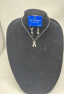 Ballerina Necklace and Earrings Set - Picture 1 of 6