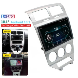 For 07-09 Dodge Caliber 10.1" Android 10.1 Head Unit Stereo GPS Navi Wifi 1+16GB - Bild 1 von 12