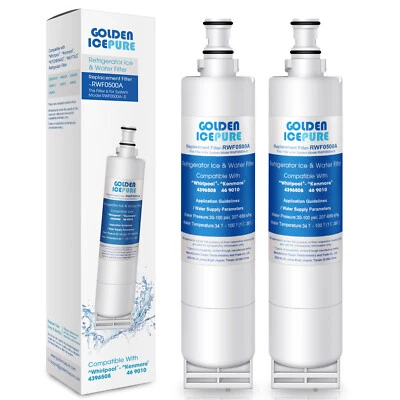 2 PACK Compatible With 4396508,4396510, 4392857,46-901 Refrigerator Water Filter - Image 1 of 4