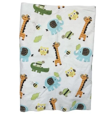Manta de Franela Circo Target Bebé Animales Jirafa Búho Caimán Tortuga Foto 1 de 4
