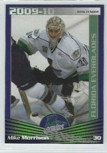 2009-10 Florida Everblades (ECHL) Mike Morrison (goalie)