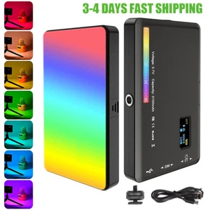 Dimmable W140 RGB LED Video Light Panel Fill Light for Photography Vlog Live - Picture 1 of 11