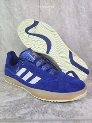 Adidas Puig Raro Hombres Zapatos de Skateboarding Talla 9 Mistery Ink Azul Gamuza FV5930 Foto 1 de 4