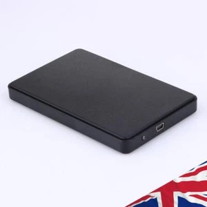 USB2.0 HDD External Box Case Caddy 2.5inch SATA HDD Case for Desktop Computer PC - Picture 1 of 9