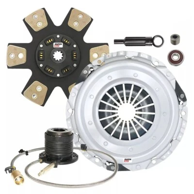 STAGE 4 CLUTCH KIT+SLAVE for 01-07 SIERRA SILVERADO 1500 2500 3500HD 6.0L VORTEC - Image 1 of 4