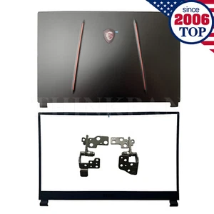 Nuevo Para MSI GE75 GP75 GL75 Raider MS-17E1 MS-17E9 LCD Cubierta Trasera Bisel Bisagras EE. UU. - Imagen 1 de 10