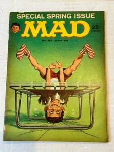 MAD Magazine June 1964 Issue No. 87 SPECIAL SPRING ISSUE Vintage - Picture 1 of 2