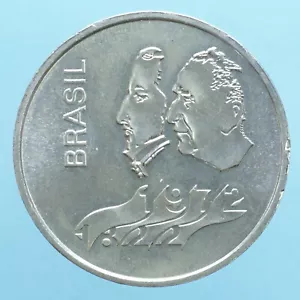 BRASILE 20 CRUZEIROS 1972 NUMISMATICA DA COLLEZIONE SILVER COIN MONETE CURRENCY - Foto 1 di 2
