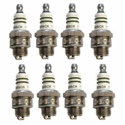 BOSCH Yttrium Spark Plug For 1942-72 Fiat Crosley Volvo Jeep Allstate 7538 8PCS - Image 1 of 2