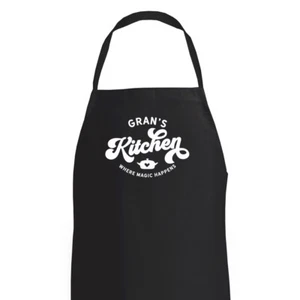 Gran Gift Apron Funny Personalised Keepsake Cooking Present Cotton Best Gran - Picture 1 of 3