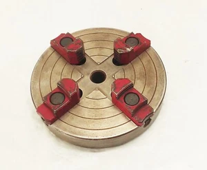 Craftsman 6 1/2" 4 ganasce mandrino tornio 3/4"-16 TPI filettato tornio legno 113 351 serie - Foto 1 di 16