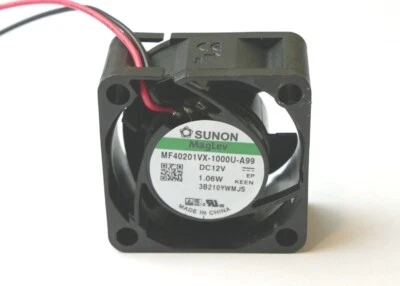 Sunon Maglev MF40201VX-1000U-A99 12V 4020 40x40x20mm silent 40mm 4cm cooling fan - Image 1 of 4