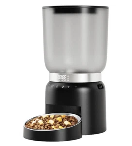 Automatic Cat Feeder Pet Dry Food Dispenser with Stainless Steel Bowl 4.2L ๐ฅ - Picture 1 of 6