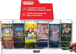 Booster Pack Dispenser 6 Slot für Pokemon, MTG, Lorcana, Yugioh, One Piece - Acr - Bild 1 von 12