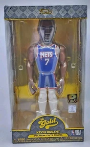 Kevin Durant 12" NETS No. 7  Premium Vinyl Figure Funko® Gold NBA - Picture 1 of 9