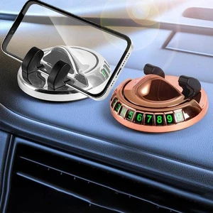 Support Téléphone Multifonction pour Voiture avec Rotation 360 Degrés et Pann - Photo 1 sur 15