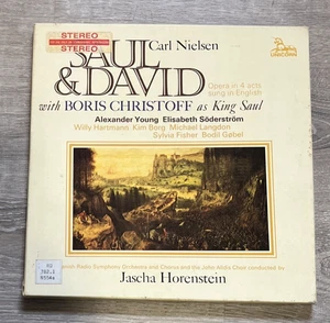 Carl Nielsen - SAUL &  DAVID - Danish Radio Symp - 3xLP  Box -  RHS 343/344/345 - Picture 1 of 20