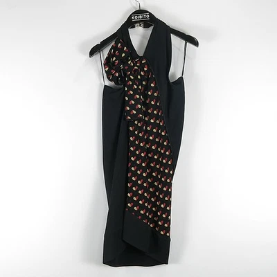 Vestido para mujer Louis Vuitton mezcla de seda patrón corazón cuello halter Foto 1 de 4