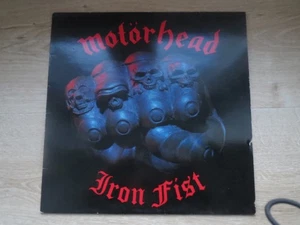 MOTORHEAD -IRON FIST (FRENCH ORIGINAL LP 1982) VG++ - Imagen 1 de 8