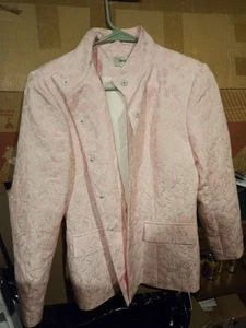 Women's Neiman Marcus Exclusive Pink Blazer Size 6 - Picture 1 of 3