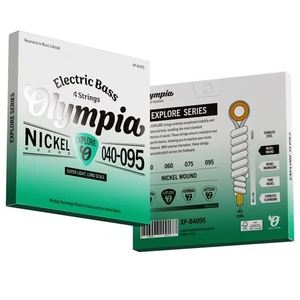 🎵 Bass Guitar Strings 4-String 040–095 – Olympia Explore – Super Light Gauge - Picture 1 of 5