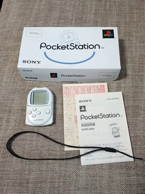 Playstation Pocket Station White Console SCPH-4000 Boxed Official - Image 1 of 4