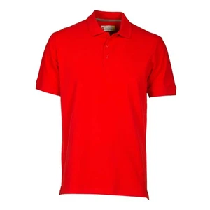 Venice Herren Poloshirt Rot Kurzarm Baumwolle Piquet - Payper - Kellnerin - Bild 1 von 1