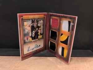 2022 Panini Playbook Kenny Pickett Rookie Signature Locker Booklet RPA /99! - Picture 1 of 2