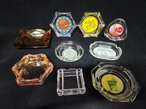 Vintage California Vegas, SF Advertising Ashtray Lot of 9 - Picture 1 of 10
