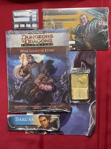 4e Encounters: Dark Legacy of Evard Dungeons & Dragons New & Sealed EXTRAS! - Picture 1 of 7