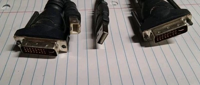 Belkin USB Cable DUAL DVI/USB  Cable DVI-D M/M A/B 6' ft - Image 1 of 4