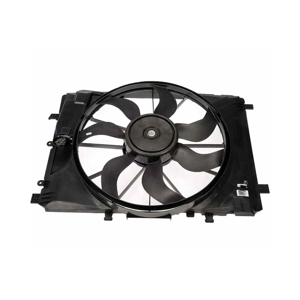 Ventilador de radiador para Mercedes-Benz SLC180 2017-2020 | Motor cepillado de plástico y metal Foto 1 de 4