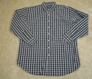 Ralph Lauren Hemd Herren 2XLT Blau Schottenkaro Langarm Button Down Small Pony - Bild 1 von 7
