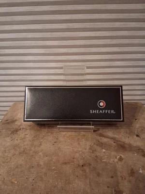 Sheaffer Pen Black Empty Box With Certificate - Image 1 of 4