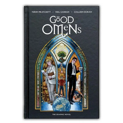 GOOD OMENS THE OFFICIAL AND INEFFABLE GRAPHIC NOVEL HARDCOVER Gaiman & Pratchett - Image 1 of 4