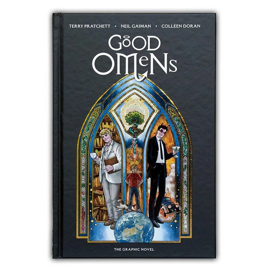 GOOD OMENS THE OFFICIAL AND INEFFABLE GRAPHIC NOVEL HARDCOVER Gaiman & Pratchett - Image 1 of 1