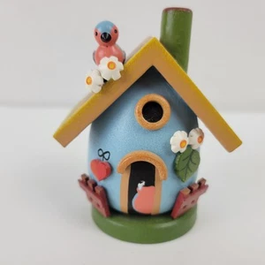 Kathe Wohlfahrt Duftl Mannchen Jolly Incense Smoker "Spring House" READ DETAILS  - Picture 1 of 9
